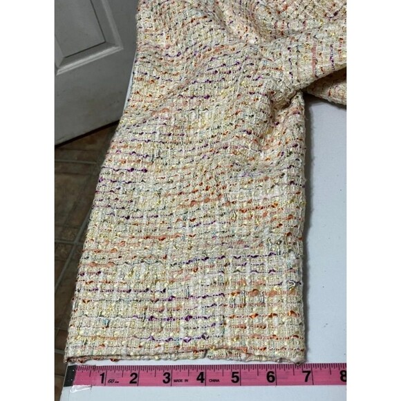 Bob Mackie Studio Women’s Blazer 22W Moroccan Paisley Multicolor Office Jacket - Picture 6 of 7